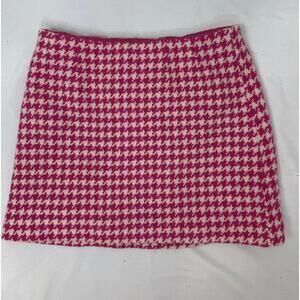 Lilly Pulitzer Pink and Cream Mini Skirt